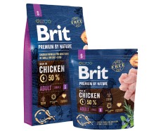 Сухой корм для собак мелких пород Brit Premium Dog Adult S