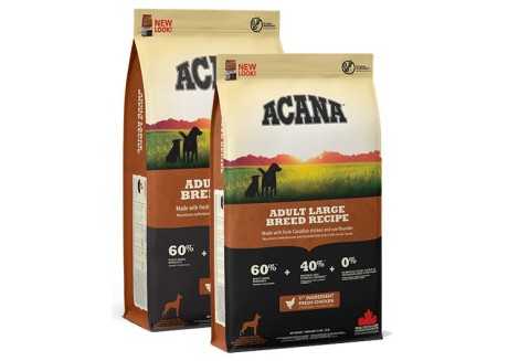 Сухой корм для взрослых собак крупных пород Acana Adult Large Breed Recipe
