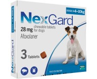 Таблетки от блох и клещей для собак NexGard от 4 до 10 кг, 1 таблетка