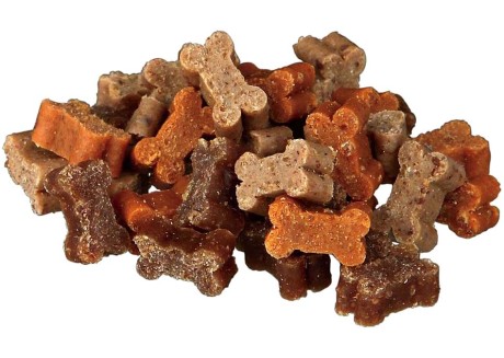 Лакомство для собак Trixie Mini Bones пластиковое ведро, 500 гр (31523)