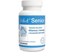 Витамины для зрелых и стареющих собак Dolfos Dolvit Senior Plus, 90 табл (5897-90)