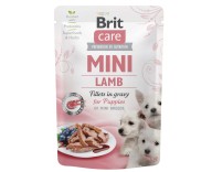 Влажный корм для щенков Brit Care Mini pouch 85 г филе в соусе (ягненок) (100216/4418)