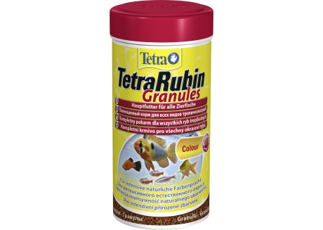  Корм для усиления окраски рыб Tetra RUBIN Granules