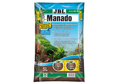 Аквариумный субстрат для растений в аквариуме JBL Manado