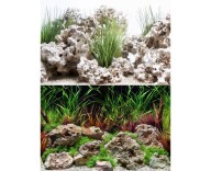 Фон для аквариума Hagen растения с камнями/камни 30 см х 7,5 м