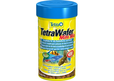 Корм для донных рыб Tetra Wafer Mini Mix, 100 мл