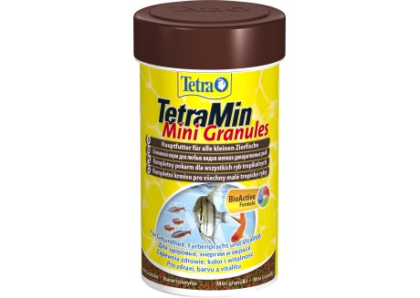 Корм для небольших рыбок Tetra MIN Mini Granules 100 мл