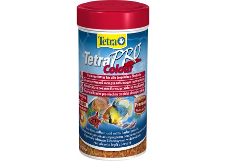 Корм для всех аквариумных рыбок, для усиления цвета Tetra PRO Colour