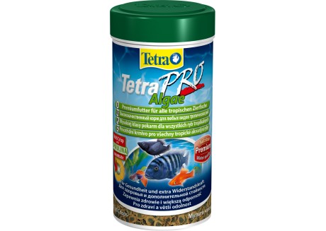 Корм для всех аквариумных рыбок Tetra PRO Algae