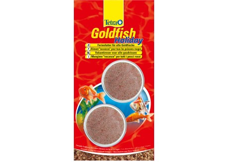 Корм для золотых рыбок Tetra Goldfish Holiday, 2х12 гр
