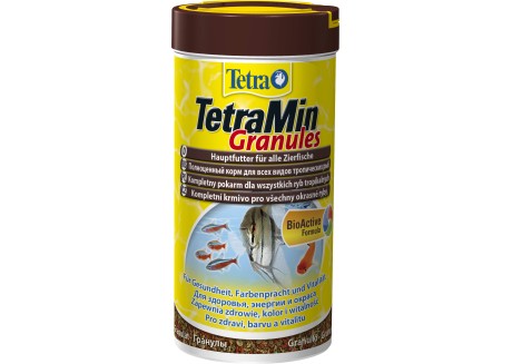 Корм в гранулах для всех видов рыб Tetra MIN Granules