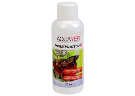 Лекарство для аквариумных рыб Aquayer АкваБактол