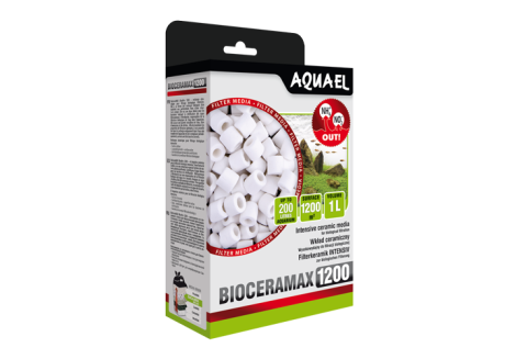 Наполнитель для аквариумного фильтра Aquael BioCera MAX Pro 1200 1 л (106612 /53969)