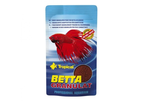 Сухой корм для аквариумных петушков Tropical Betta Granulat 10 г (61441)