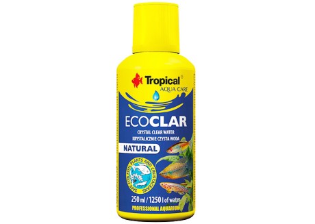 Средство для очистки воды от взвесей, примесей и помутнений в аквариуме Tropical Ecoclar 250 мл (34365)