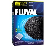 Угольный вкладыш в аквариумный фильтр Fluval, 3 шт x 100 гр (A1440)