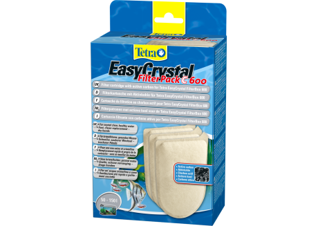 Вкладыш Tetra EasyCrystal Filter Pack C600 c активированным углем