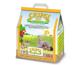 Наполнитель для грызунов и птиц Chipsi Mais, 10 л (кукурузный)