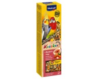 Лакомство для средних попугаев Vitakraft Kracker Original + Almonds and Fig 180 г / 2 шт (миндаль и рис) (21289)