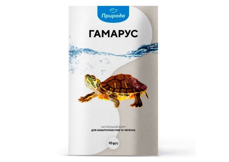 Корм для водных черепах Природа Гаммарус, 10 г (PR740115)
