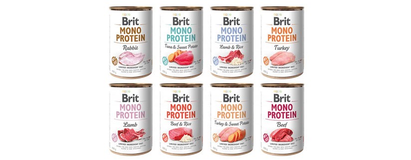 Обзор консерв для собак Brit mono Protein